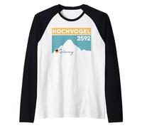 Monte Hochvogel Allgäu Viaggi Germania Escursionismo Baviera Regali Maglia con Maniche Raglan