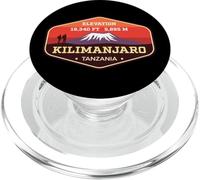 Monte Kilimanjaro - Distintivo per arrampicata in Africa, picco più alto PopSockets PopGrip per MagSafe