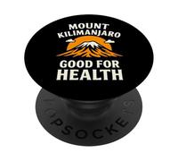 Monte Kilimanjaro Escursionismo Umorismo Viaggi Natura PopSockets PopGrip Adesivo