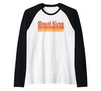 Monte Kisco, stile retrò anni '80 di New York Maglia con Maniche Raglan