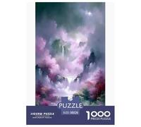 Monte Magico Puzzles 1000 Pezzi Gioco Di Sfida Giocattolo Adulti E Oltre 12 Anni Cascata Fantastica Puzzle Divertimento Famiglia Sfida Educativa Rilassamento Regalo Decorazione Casa 38x26cm/1000pcs