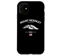Monte McKinley Alaska Denali Mountain USA Souvenir Custodia per iPhone 11