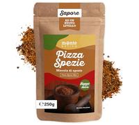 Monte Nativo - Miscela di spezie aromatiche essiccate per pizza e pasta, condimento aromatico delicato per cucinare e insaporire, aroma e sapore intensi (250 g)