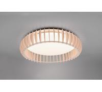 Plafoniera MONTE con struttra legno e telecomando D.60CM colore naturale R62171930