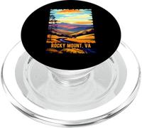 Monte Roccioso Virginia USA Scenic Mountain Valley Fiume Design PopSockets PopGrip per MagSafe