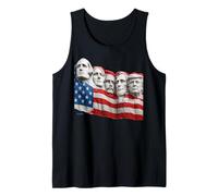 Monte Rushmore - U.S.A. Bandiera ft. Presidente Donald Trump. Canotta