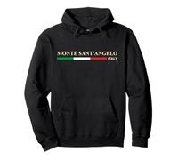 Monte Sant'Angelo Italia Felpa con Cappuccio