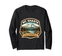 Monte Shasta California Mountain Souvenir Memorabilia Escursionista Maglia a Manica