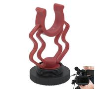 Monte shock microfono della fotocamera, supporto per microfono di shock - anti-vibrazione per microfono della telecamera - Registrazione del supporto per microfono, riduce il rumore delle vibrazioni e