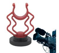 Monte shock microfono della fotocamera, supporto per microfono di shock | Porta anti-vibrazione per microfono a condensatore - microfono per la riduzione del rumore per vlog e intervista in diretta e