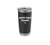 Monte Snow Vermont (VT) Bicchiere termico in acciaio inox doppia parete