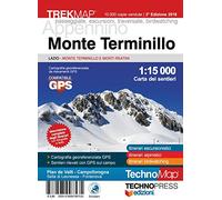 Monte Terminillo. Carta dei sentieri