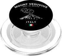Monte Vesuvio Golfo Di Napoli Vulcano Italia Bandiera Italiana PopSockets PopGrip per MagSafe
