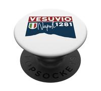 Monte Vesuvio Vulcano Napoli Italiano Viaggi Escursioni Regali PopSockets PopGrip Adesivo
