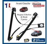 Monte Vetro Alzacristallo Anteriore Sinistro Pinze per Megane 2 - 5 Porte