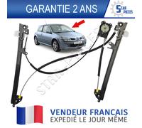 Monte Vetro Alzacristallo Anteriore Sinistro Renault Megane 2 Coppa 3P 2002-2009