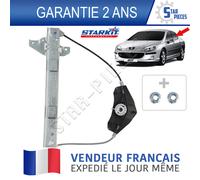 Monte Vetro Alzacristallo Posteriore Sinistro Peugeot 407 2004-2011 4 & 5 Porte