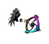 Montech 120mm AX120 PWM ARGB Raffreddamento ad aria Alto flusso Basso rumore Nero