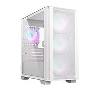 Montech AIR 100 ARGB Tower micro ATX windowed side panel AIR-100-ARGB-WH