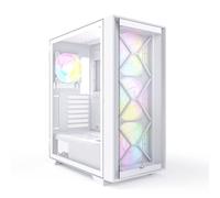 Torre ATX Montech Air 1000 Premium Bianco 4 ventole ARGB Finestra laterale VGA 340mm