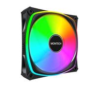 Montech AX120 PRO Case per computer Ventilatore 12 cm Nero 3 pz