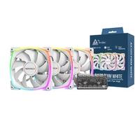 MONTECH AX120 PWM ARGB Ventola 3er Pack white 120mm 3 IN 1 AX120 3IN1 WHITE