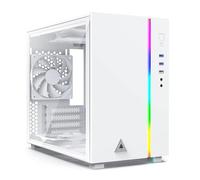 Montech Boitier Mini Tour Micro ATX Sky One Mini RGB avec panneaux vitrés (Blanc)