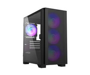 MONTECH Case PC Air 100 ARGB B black Torre ATX 3,5 " USB 2.0 AIR100ARGBB