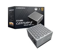 MONTECH Century II - Alimentatore ATX di fascia alta da 850 W - 80 Plus Gold & Cybenetics Platinum - Completamente modulare - ATX 3.1 e PCIe 5.1 pronto con cavo da 12 V-2 x 6 - 10 anni di garanzia