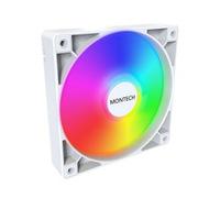 MONTECH GF120 PWM ARGB Ventola 120mm, white (GF120 ARGB PWM (W)) 25,5 dB 1600