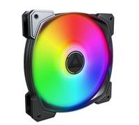 MONTECH HP140 ARGB PWM 140x140x25 nero 140 mm 29,2 dB 1760 HP140 ARGB PWM (B)