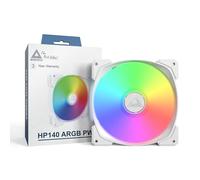 MONTECH HP140mm PWM ARGB Fan - Alto flusso d'aria, cuscinetto del fucile silenzioso, 1600RPM, 4-Pin - Bianco