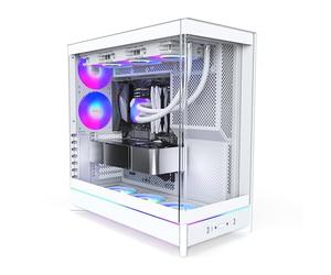 Montech HS02 PRO PC-Geh?use, Midi-Tower, ATX, Tempered Glass, ARGB - wei? (HS02 PRO (W))