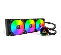 Montech LightFlow ARGB 360 Processore Raffreddatore di liquidi tutto in uno 12 cm Nero 1 pz