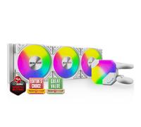Montech - Modello di prodotto : Kit di raffreddamento a liquido AIO HyperFlow RGB - 360 mm (bianco) - Nouvo