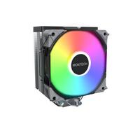 Montech NX400 ARGB Processore Raffreddatore d'aria 12 cm Nero 2 pz