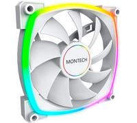 Montech Ventola AX140W PWM - 12V, 2.64W, 1600 RPM, 27dB, Compatibile con Desktop, Bianca