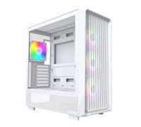 Montech X5 PC-Geh?use, Midi-Tower, E-ATX, ARGB, Tempered Glass - wei?