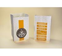 200 SACCHETTI CARTA PANE ANTIGRASSO ANTIOLI 14X28 PIZZE FRITTE RUSTICI CORNETTI