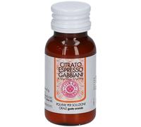 Montefarmaco Citrato Espresso Gabbiani Polvere lassativa al Magnesio Gusto Arancia 43 g