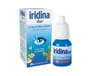 Montefarmaco Iridina Due 0,05% - Collirio Per Occhi Irritati E Arrossati 10 ml
