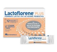 Montefarmaco - Lactoflorene Plus 12 Bustine Orosolubili - Integratore Di Fermenti Lattici