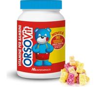 Montefarmaco - OrsoVit 90 Caramelle Gommose - Integratore per il sistema immunitario dei bambini