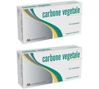 Montefarmaco OTC Carbone Vegetale 40 Compresse 2x40 pz Compresse