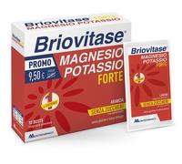 MONTEFARMACO OTC SpA Integratore Briovitase Forte magnesio e potassio, 10 bustine