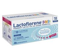 MONTEFARMACO OTC SpA LACTOFLORENE BIMBI 18 FLACONCINI 10 ML