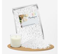 Montegoni Cera Paraffinica per Candele 1kg, Cera per candele di qualità Premium, Ideale per versare candele, Cera di paraffina