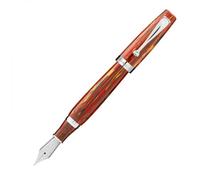 Montegrappa Mia,The Modern Classic' Penna stilografica Flaming Heart, realizzata in resina pregiata, spessore penna: M, lunghezza: 14 cm, diametro: 1,57 cm, peso: 34 g, ISMIA3I6