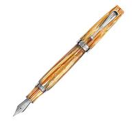 Montegrappa Mia,The Modern classic' Penna stilografica Spice Explosion, realizzata in resina pregiata, spessore penna: M, lunghezza: 14 cm, diametro: 1,57 cm, peso: 34 g, ISMIA3I1