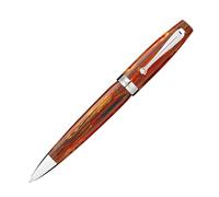 Montegrappa Penna a sfera MIA Flaming Heart | Penna in resina con guarnizioni in acciaio inox | Elegante confezione regalo